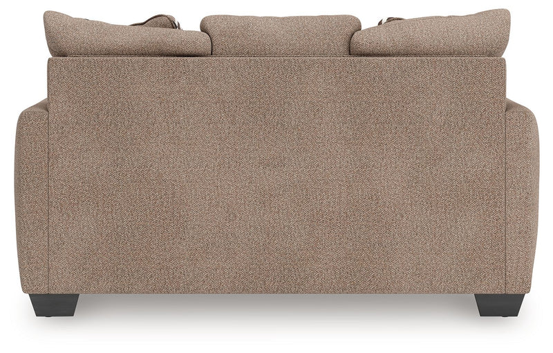 Triston-Peaks - Suede - Loveseat