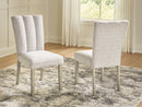 Larawyn - Dining Upholstered Side Chair (Set of 2) - Bisque - Austin's Furniture Depot (Austin,TX)