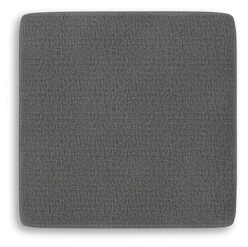 Seyler Lane - Greystone - Oversized Accent Ottoman