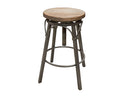 Montana - Swivel Stool - Two Tone Light Brown