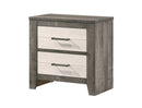 Rhett - Nightstand - Chalk / Gray