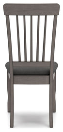 Shullden - Dining Room Side Chair (Set of 2) - Gray