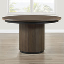 Burlington - Round Dining Table - Brown