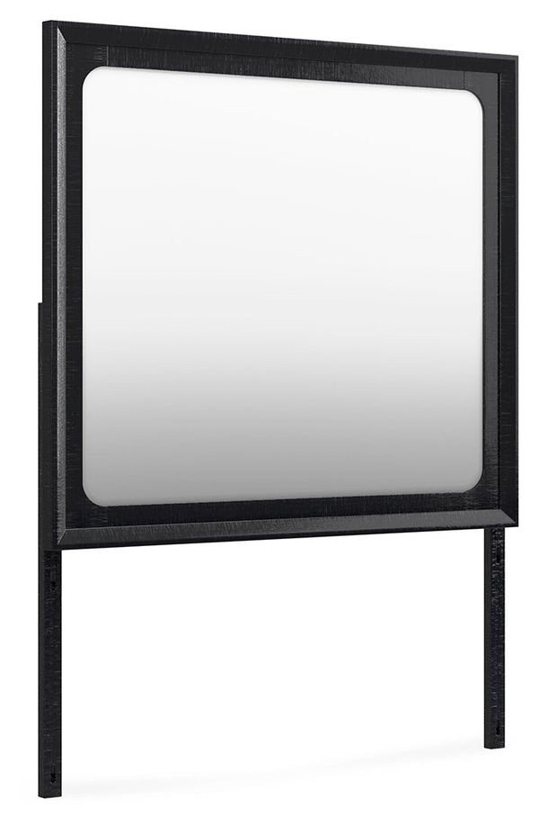 Londer - Black - Bedroom Mirror