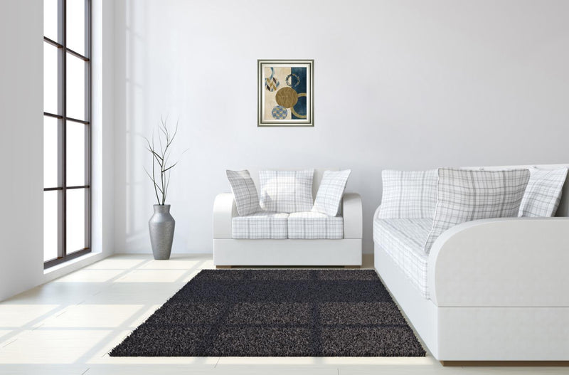 Harmony Il By Tom Reeves - Framed Print Wall Art - Blue