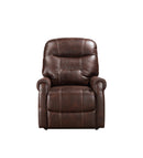 Steve Silver Ottawa Power Lift Chair with Heat and Massage in Walnut