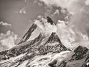 The Schreckhorn In The Bernese Alps By Martin Podt Photography (Framed Small) - Gray