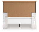 Makidern - Queen Panel Bed - Whitewash