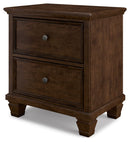 Danabrin - Two Drawer Nightstand - Brown