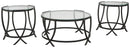 Tarrin - Occasional Table Set (Set of 3) - Black