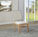 Middleton - Upholstered Dining Side Chair Beige (Set of 2) - Natural