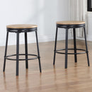 Magnolia - Counter Stool (Set of 2) - Light Brown