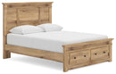 Makidern - Panel Storage Bed With Storage Footboard - Austin's Furniture Depot (Austin,TX)