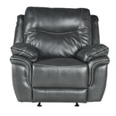 Steve Silver Isabella Manual Glider Recliner in Grey