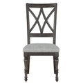 Steve Silver Linnett Side Chair in Slate