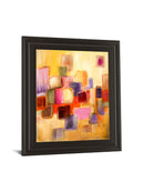 Sonata I By Lanie Loreth - Framed Print Wall Art - Yellow