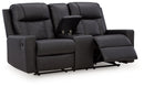 Mackmenville - Double Reclining Loveseat With Console - Austin's Furniture Depot (Austin,TX)