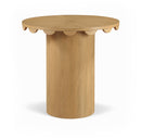 Dahlia - Solid Wood And Natural Cane Table