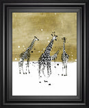 22x26 Spotted Giraffe II By Annie Warren - Light Brown