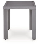 Half Moon Beach - Square End Table - Gray