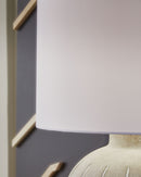 Calbert - Poly Table Lamp - Warm Gray