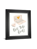 Boss Babe I By Jenaya Jackson - Framed Print Wall Art - White