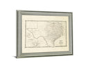 Aged Cartographer - 28" x 34" Framed Wall Art