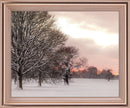 Icy Dawnview - 28" x 34" Framed Wall Art