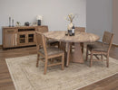Natural Parota Round Dining Table