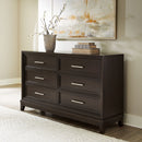 Neymorton - Dresser - Dark Grayish Brown