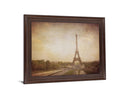 Sepia Eiffel View - 28" x 34" Framed Wall Art