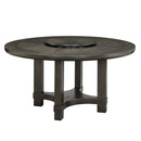 Jeffries Round Table W/Lazy Susan