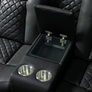 Carlo - Power Motion Loveseat With Power Headrest, Console And LED