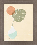 Verdant Silhouette - 28" x 34" Framed Wall Art