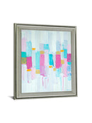 Pastel Block Chorus - 28" x 34" Framed Wall Art