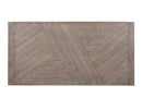 Steve Silver Auckland Reclaimed Wood Dining Table in Weathered Grey