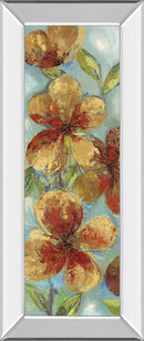 Bliss I By Asia Jensen - Mirror Framed Print Wall Art - Yellow