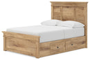 Makidern - Panel Storage Bed With 2 Under Bed Storage Units - Austin's Furniture Depot (Austin,TX)