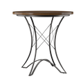 Steve Silver Adele Round Counter Table in Warm Honey