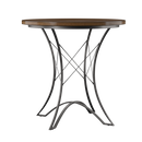Steve Silver Adele Round Counter Table in Warm Honey