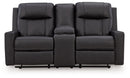 Mackmenville - Double Reclining Loveseat With Console - Austin's Furniture Depot (Austin,TX)