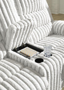 Rhines Falls Power Reclining Loveseat with Console