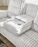 Rhines Falls Power Reclining Sofa with Drop Down Table - Austin's Furniture Depot (Austin,TX)