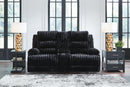 Rhine Falls Reclining Loveseat with Console