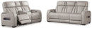 Boyington Power Reclining Sofa, Loveseat and Recliner