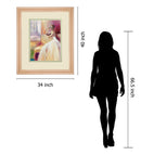 Getting Ready IIl By Sutton - Framed Print Wall Art - Purple