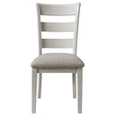 Steve Silver Pendleton Side Chair in Ivory (Set of 2)