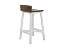 Pueblo - Wooden Seat & Base Stool (Set of 2)