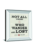 Cabin Life IV By Sue Schlabach - Mirror Framed Print Wall Art - White