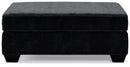 Lavernett - Oversized Accent Ottoman - Charcoal
